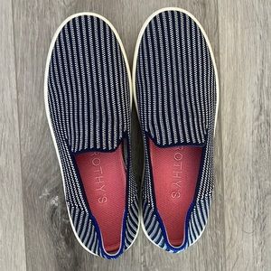 Rothy’s riviera striped slip one size 7